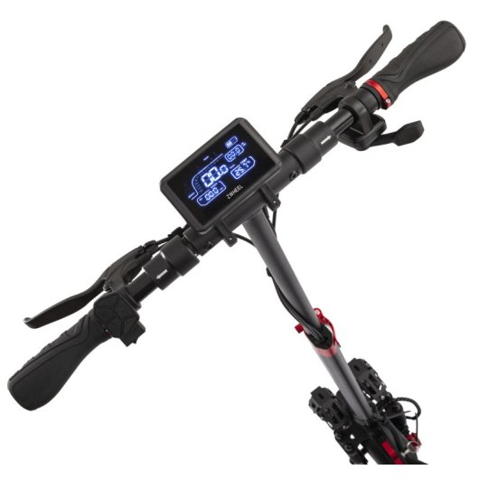 Zwheel ZRino Duo Patinete Eléctrico 10" 1000W Negro/Rojo