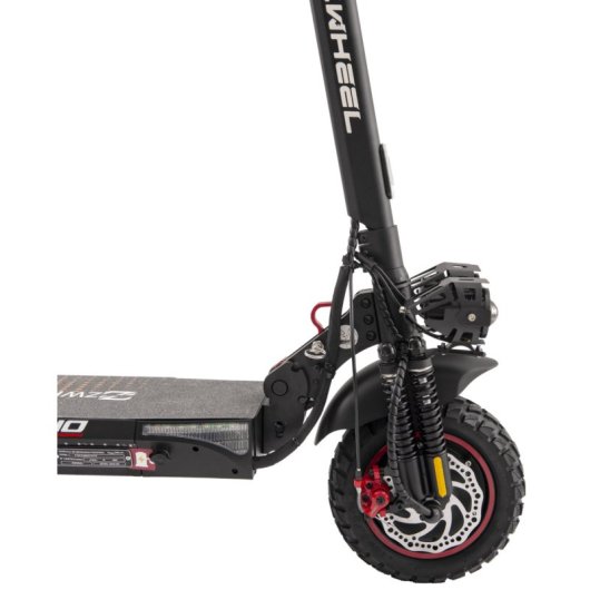 Zwheel ZRino Duo Patinete Eléctrico 10" 1000W Negro/Rojo