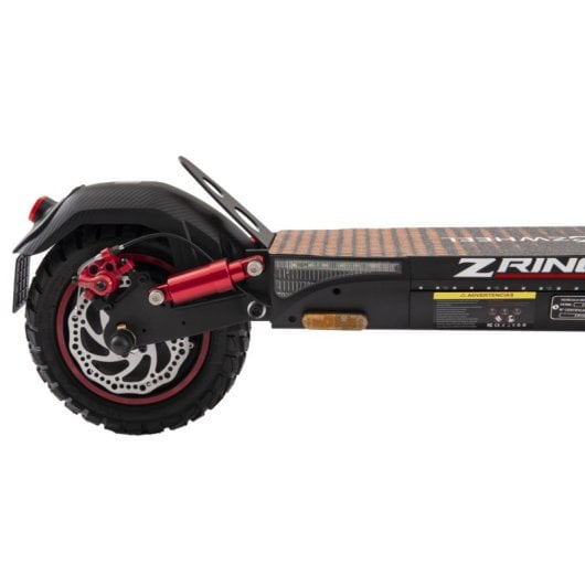 Zwheel ZRino Duo Patinete Eléctrico 10" 1000W Negro/Rojo