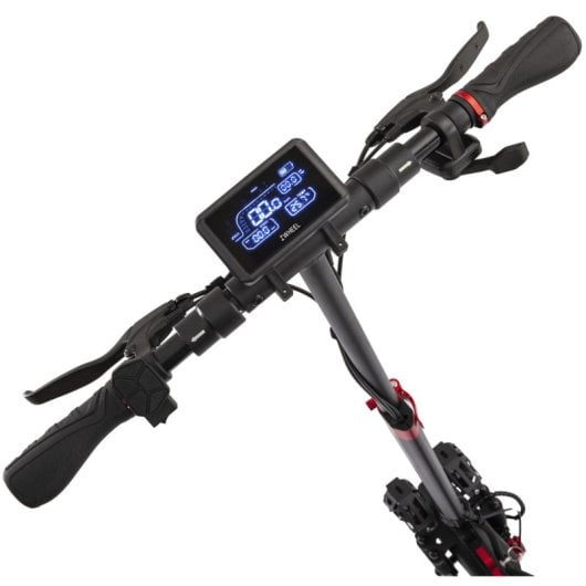ZWheel ZRino Duo Max Patinete Eléctrico 10" 1000W Negro Rojo
