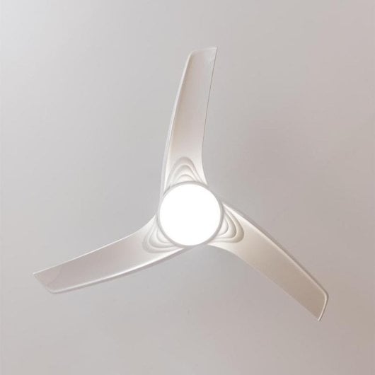 Ventilador de techo Cecotec EnergySilence Aero 560 Ironwhite LED 18W 3 Aspas 52” Mando a distancia