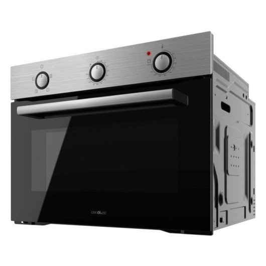 Horno Multifunción Cecotec Bolero Hexa C134500 Inox A 56L 60cm Hidrolítico A Vapor Acero Inoxidable y Negro