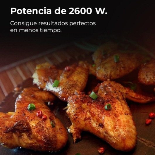 Horno Multifunción Cecotec Bolero Hexa C134500 Inox A 56L 60cm Hidrolítico A Vapor Acero Inoxidable y Negro