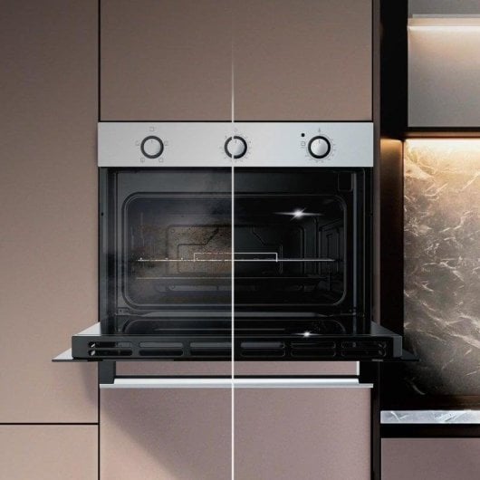 Horno elétrico Cecotec Bolero Hexa C134500 Inox 56L Inox vapor EasyClean