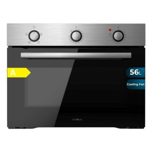 Horno Multifunción Cecotec Bolero Hexa C134500 Inox A 56L 60cm Hidrolítico A Vapor Acero Inoxidable y Negro