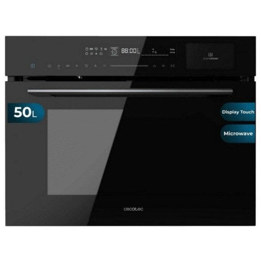 Cecotec Bolero Hexa MWS704500 Glass Black Horno Microondas Integrable 50L 2880W Negro