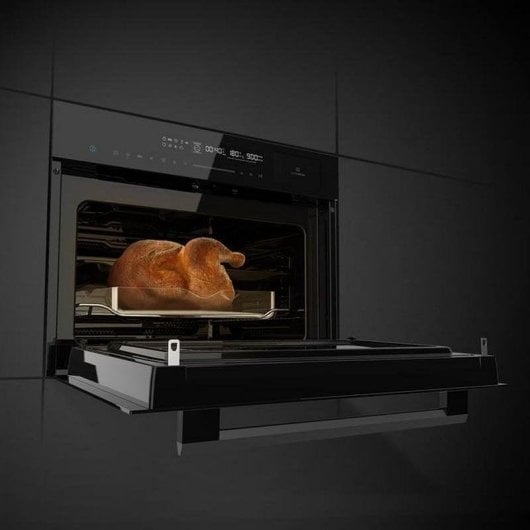 Cecotec Bolero Hexa MWS704500 Glass Black Horno Microondas Integrable 50L 2880W Negro