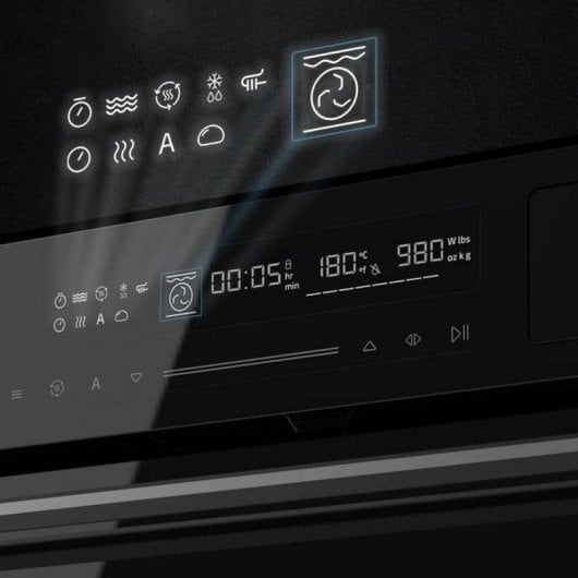 Cecotec Bolero Hexa MWS704500 Glass Black Horno Microondas Integrable 50L 2880W Negro