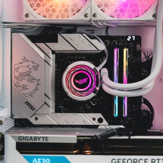 Valkyrie Liquid Cooler Cpu Jarn 240 Argb Bianco