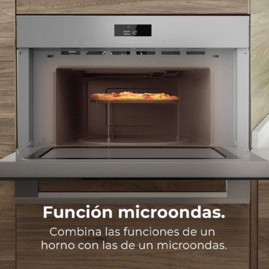 Cecotec Bolero Hexa MW703800 Glass Grey Horno Microondas Integrable 34L Gris