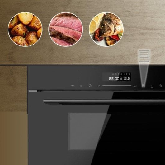 Horno elétrico Cecotec MW703800 32 L Preto Integrável com grill e micro-ondas