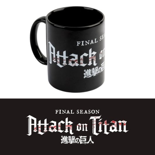 Erik Editores Taza Attack On Titan - Logo