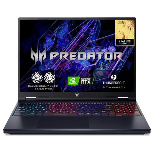 Acer Gaming Predator Helios Neo 16 PHN16-72 Intel Core i7-14700HX/16GB/1TB SSD/RTX4070/16"