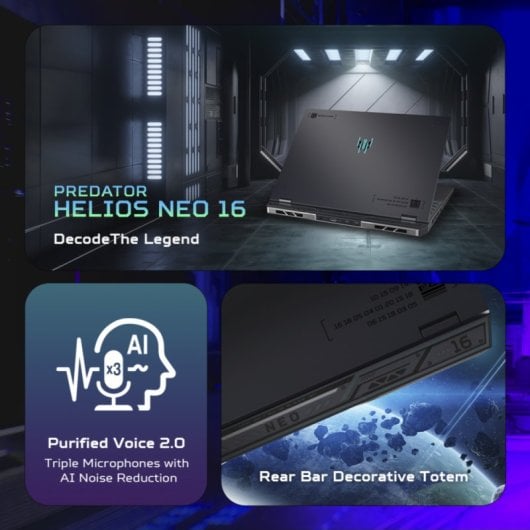 Acer Gaming Predator Helios Neo 16 PHN16-72 Intel Core i7-14700HX/16GB/1TB SSD/RTX4070/16"