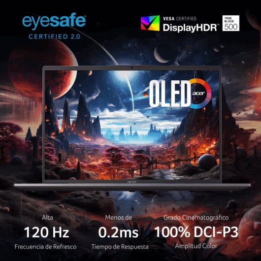 Acer Swift Go 16 OLED SFG16-72 Intel Evo Core Ultra 7 155H/16GB/1TB SSD/16"