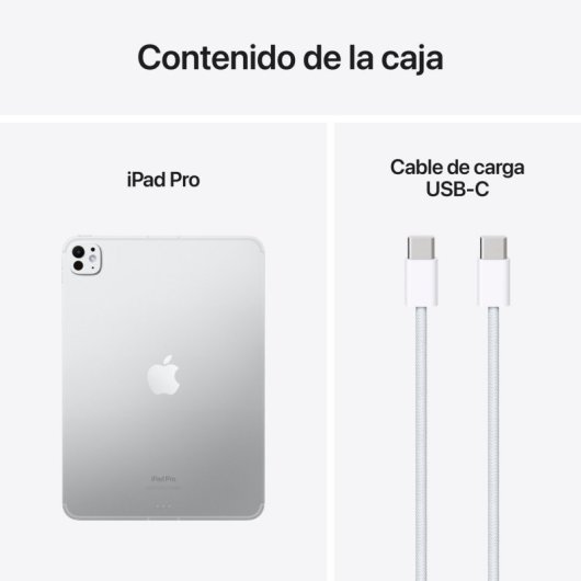 Apple iPad Pro 2024 11" Wifi + Cellular 2TB Vidrio Nanotexturizado Plata