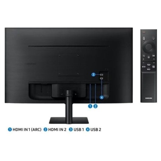 Samsung Smart Monitor M5 LS27DM500EUXEN 27" LED VA FullHD