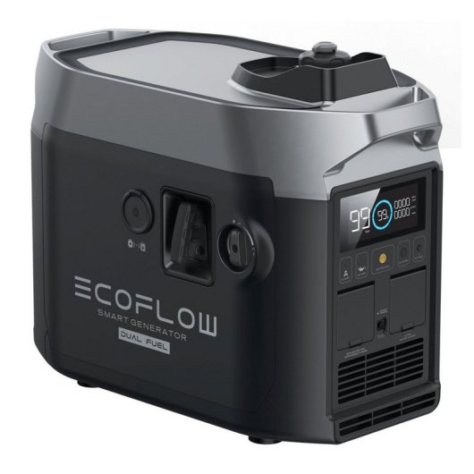 EcoFlow Dual Fuel Generador Inversor Inteligente Gasolina/GLP 5.4/20 kWh