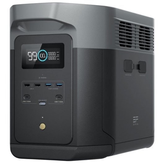 EcoFlow DELTA 2 Max Estação de Energia Portátil 2048Wh