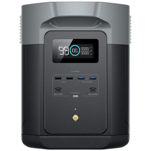 EcoFlow DELTA 2 Max Estação de Energia Portátil 2048Wh