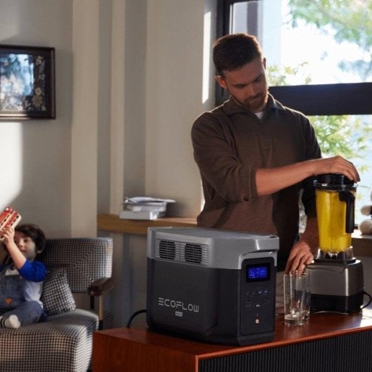 EcoFlow DELTA 2 Max Estación de Energía Portátil 2048Wh