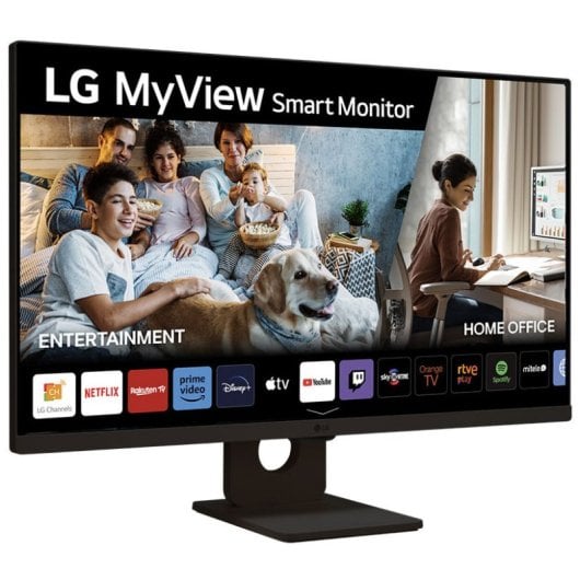 LG-27SR50F-B-Smart-Monitor-27"-IPS-Full-HD-webOS23,-Bluetooth,-Altavoces-y-Mando-a-Distancia-Negro