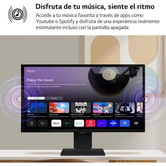 Moniteur intelligent LG MyView 32SR50F-B 31,5" LCD IPS FullHD