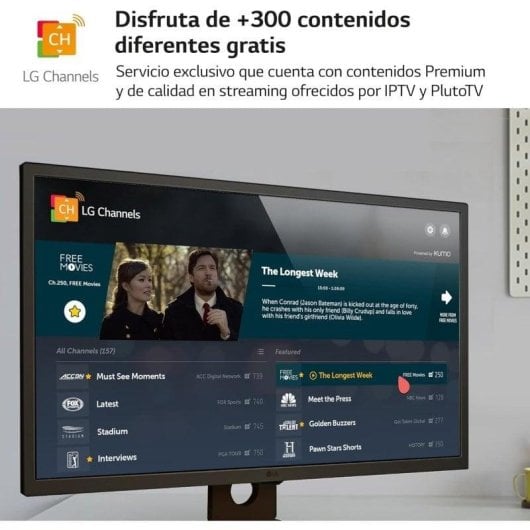 LG 32SR50F-B Smart Monitor 32" IPS Full HD webOS23, Bluetooth, Altavoces y Mando a Distancia Negro