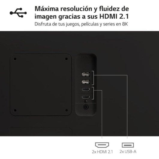 LG 32SR50F-B Smart Monitor 32" IPS Full HD webOS23, Bluetooth, Altavoces y Mando a Distancia Negro