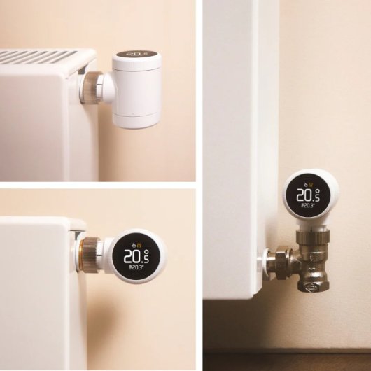 Tado Smart Thermostat X Starter Kit mit Kabel und Internet Bridge + Heizkopf