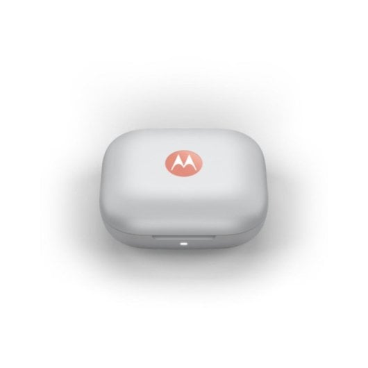 Auriculares Motorola Moto Buds Inalámbricos Bluetooth com Cancelamento de Ruído, Microfone e Dolby Atmos Coral Peach