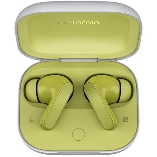 Auricolari Motorola Moto Buds wireless Bluetooth 5.3 con cancellazione rumore verde