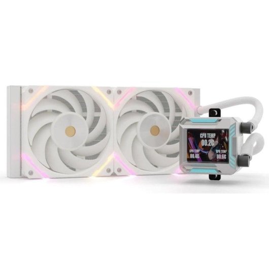 Refrigerazione Liquida Valkyrie Syn 240 ARGB 240mm 2 Ventole LCD