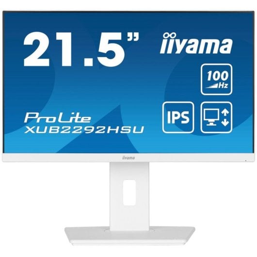 Monitor Iiyama ProLite XUB2292HSU-W6 da 21,5" LED IPS Full HD 100Hz FreeSync