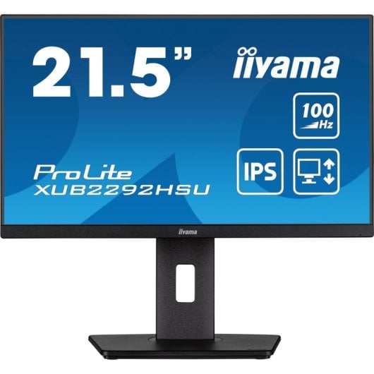 iiyama ProLite XUB2292HSU-B6 Computerbildschirm 55,9 cm (22") 1920 x 1080 Pixel Full HD LED Schwarz