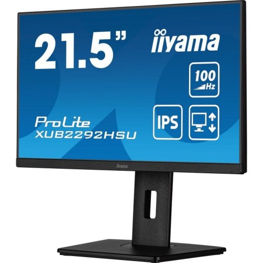 iiyama ProLite XUB2292HSU-B6 Computerbildschirm 55,9 cm (22") 1920 x 1080 Pixel Full HD LED Schwarz