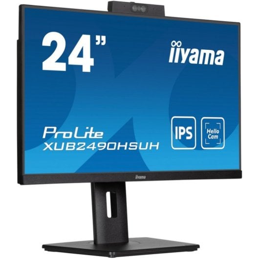 iiyama ProLite XUB2490HSUH-B1 23.8" IPS FullHD 100Hz USB-A Webcam Altavoces Altura Ajustable