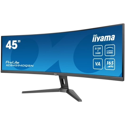 Iiyama ProLite XCB4594DQSN-B1 45-Zoll-LED-VA-UltraWide-Dual-QHD-165-Hz-FreeSync-Curved-USB-C