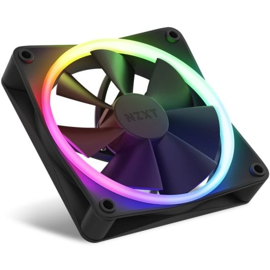 NZXT F120 RGB Triple Pack Ventilador Suplementario 120mm Negro