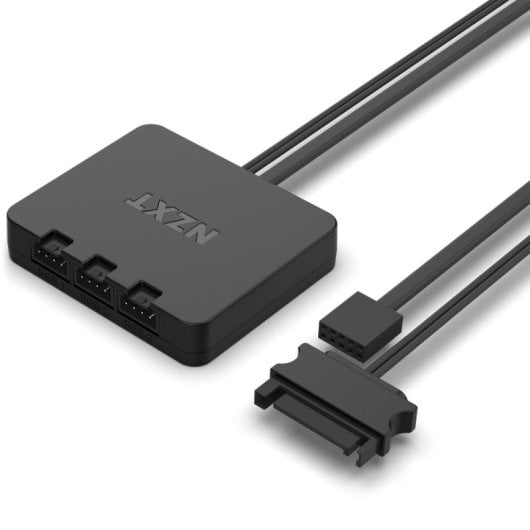 NZXT F120 RGB Core Triple Pack Ventoinhas Suplementares 120mm Pretas