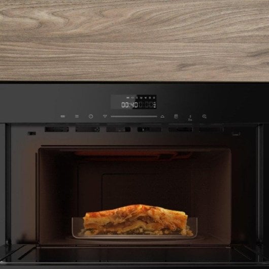 Horno Einbau-Mikrowelle Cecotec Bolero Hexa MWO703800 Line 34L Schwarz mit Grill und Konvektion