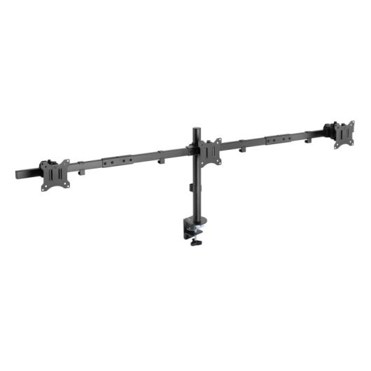 Equip 650158 Suporte de Secretária para 3 Ecrãs 17"-32" VESA 100x100mm 7KG Preto
