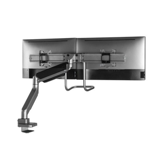 Equip 650161 Suporte de Secretária para 2 Ecrãs 17"-32" VESA 100x100mm 9KG Preto
