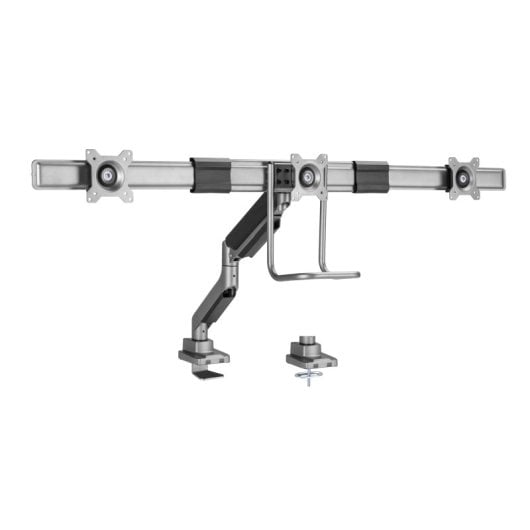 Equip 650162 Suporte de Secretária para 3 Ecrãs 17"-32" 6KG (Por Painel) Preto