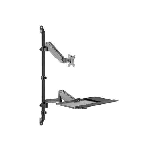 Equip 650170 Suporte de Parede Workstation 1 Ecrã 17"-32" 8KG Preto