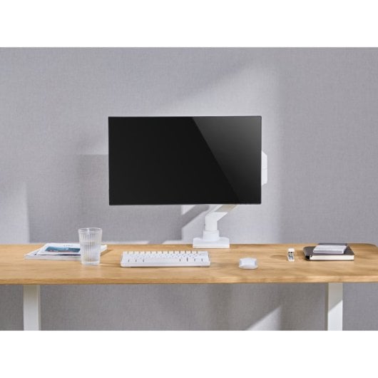 Equip 650181 Suporte de Secretária Heavy-Duty 1 Ecrã 17"-49" 100 x 100mm 20KG Branco