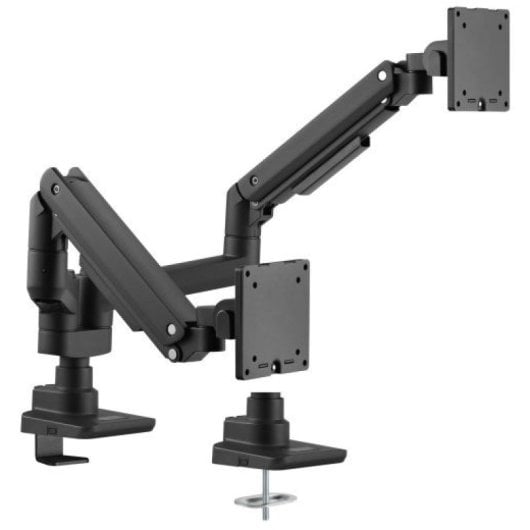 Equip 650182 Suporte de Secretária Heavy-Duty 2 Ecrãs 17"-35" 20KG (Por Painel) Preto