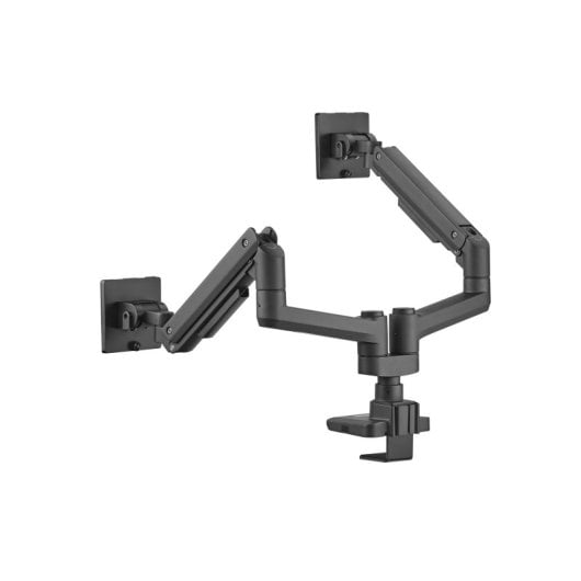 Equip 650182 Suporte de Secretária Heavy-Duty 2 Ecrãs 17"-35" 20KG (Por Painel) Preto