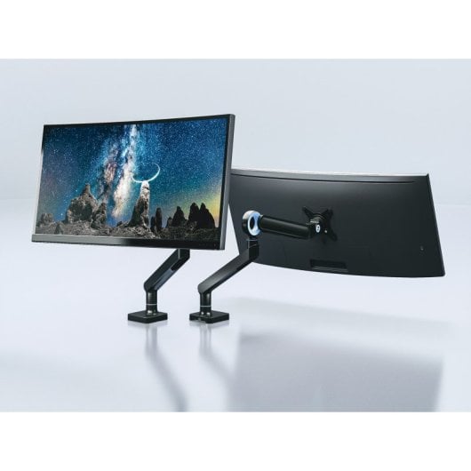Equip 650184 Soporte Monitor de Mesa Premium 1 Pantalla 17"-35" Vesa 100x100mm 10.5KG Negro