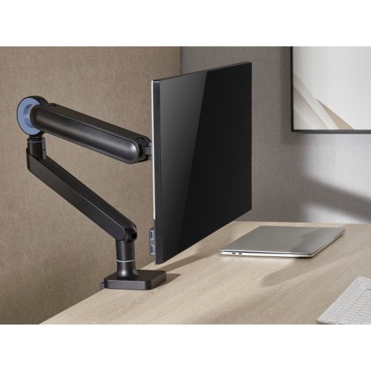 Equip 650184 Soporte Monitor de Mesa Premium 1 Pantalla 17"-35" Vesa 100x100mm 10.5KG Negro